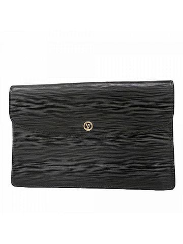Louis Vuitton Louis Vuitton Epi Montaigne 27 Clutch Bag M52652 Noir (Women's) (view 1)