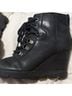 Sorel Black Wedges Size 7 - photo 5
