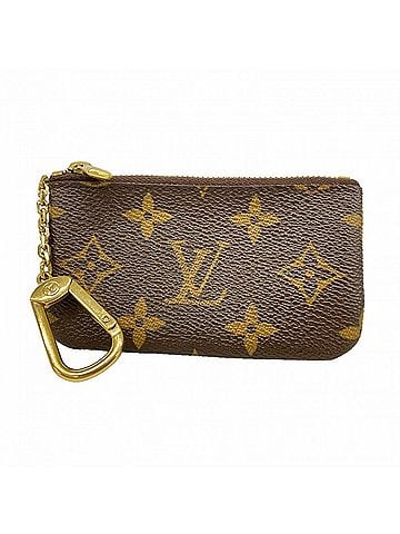 Louis Vuitton Louis Vuitton Monogram Pochette Clé M62650 Brown Wallet/Coin Case for Men and Women (view 1)