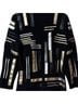 Draper's & Damon's 93% Polyester 7% Spandex 100% Rayon Black Gold Jacket Size M - photo 2
