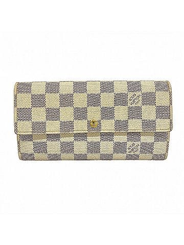 Louis Vuitton Louis Vuitton Damier Azur Portefeuille Sarah Long Wallet N61735 White Women's (view 1)
