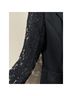 GeeGee Solid Black Jacket Size L - photo 4