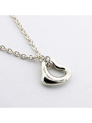 Tiffany & Co. Tiffany & Co. Heart Necklace, Sterling Silver 925, Women's (view 2)