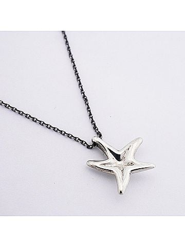 Tiffany & Co. Tiffany & Co. Starfish Necklace, Sterling Silver 925, Women's (view 2)