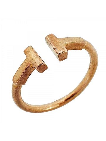 Tiffany & Co. Tiffany & Co. T Wire Ring, 18K Pink Gold, Women's (view 1)