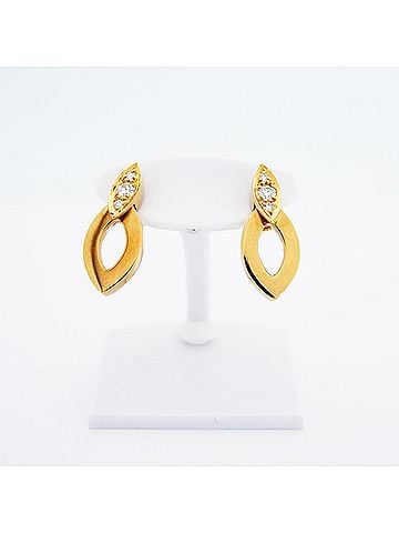 Cartier Cartier Diadea Earrings, 18K Yellow Gold, Diamond, Ladies (view 2)