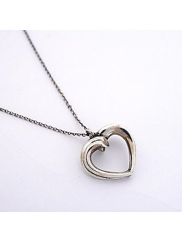Tiffany & Co. Tiffany & Co. Tenderness Heart Necklace, Sterling Silver 925, Women's (view 2)