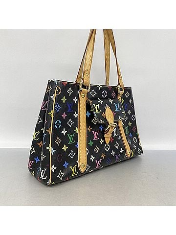 Louis Vuitton Louis Vuitton Monogram Multicolor Aurelia MM Tote Bag M40095 Noir (Women's) P3012546 (view 2)