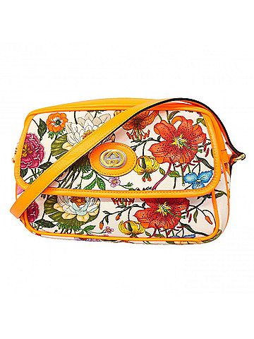 Gucci Gucci Flora Shoulder Bag 550147 Canvas Orange Multicolor Women's P2975760 (view 1)