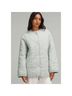 Y7/Lululemon 100% Polyester Solid Checkered-gingham Gray Blue Coat Size L - photo 4