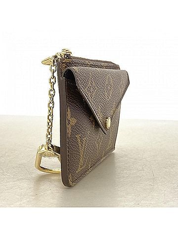 Louis Vuitton Louis Vuitton Monogram Portecarte Verso Wallet/Coin Case M69431 Brown Women's (view 2)