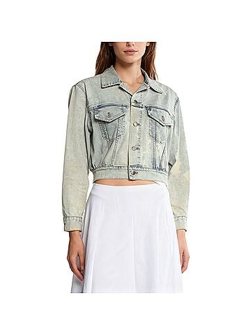 Alice + Olivia Denim Jacket (view 1)