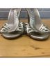 Via Spiga 100% Leather Gold Heels Size EU 40 - photo 4