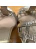 Via Spiga 100% Leather Gold Heels Size EU 40 - photo 9