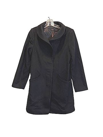 Quince Italian Wool Cocoon Coat Coat (view 2)