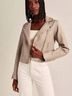Abercrombie & Fitch 100% Polyester Tan Jacket Size L - photo 4