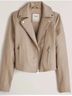 Abercrombie & Fitch 100% Polyester Tan Jacket Size L - photo 5