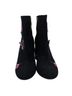 Nanette Lepore Floral Black Ankle Boots Size 8 - photo 2