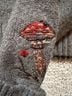 Disturbia Gray Green Pullover Sweater Size M - photo 9