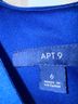 Apt. 9 Blue Cocktail Dress Size 6 - photo 3