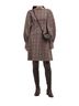 ADEAM 67% Polyester 29% Rayon 4% Polyurethane 100% Cupro Plaid Multi Color Cocktail Dress Size 2 - photo 1
