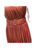 Lara 97% Polyester 3% Spandex 100% Polyester Brown Casual Dress Size 4 - photo 3