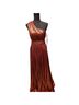 Lara 97% Polyester 3% Spandex 100% Polyester Brown Casual Dress Size 4 - photo 2