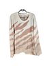 Barefoot Dreams Animal Print Pink Ivory Pullover Sweater Size 3X - photo 1