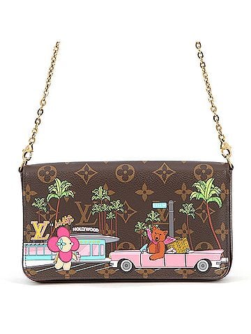 Louis Vuitton Louis Vuitton Wallet Chain Monogram Pochette Felicie Vivienne M62426 Long LOUIS VUITTON WALLET (view 1)