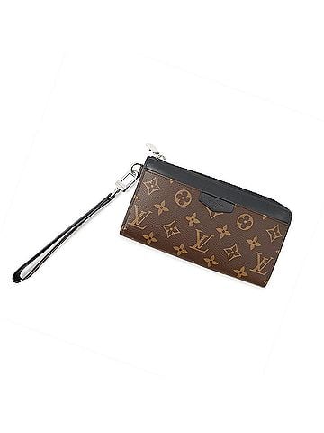 Louis Vuitton Louis Vuitton Monogram Macassar Zippy Dragonne Long Wallet M69407 LOUIS VUITTON Men's Black WALLET (view 1)