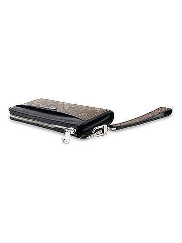 Louis Vuitton Louis Vuitton Monogram Macassar Zippy Dragonne Long Wallet M69407 LOUIS VUITTON Men's Black WALLET (view 2)