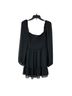 Wilfred 100% Polyester 100% Polyester 69% Polyester 31% Rubber Solid Black Cocktail Dress Size M - photo 4