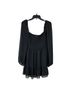 Wilfred 100% Polyester 100% Polyester 69% Polyester 31% Rubber Solid Black Cocktail Dress Size M - photo 2