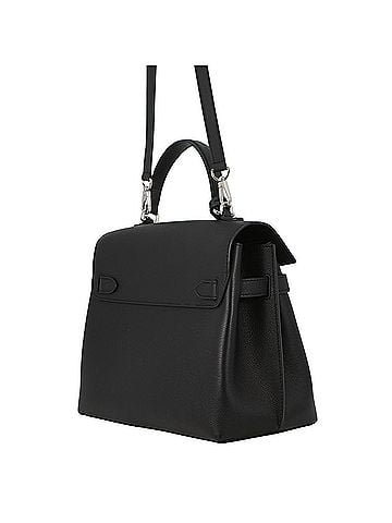 Louis Vuitton Louis Vuitton Lockme Ever BB Leather Handbag M53937 LOUIS VUITTON Shoulder Bag Black (view 2)