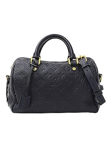 Louis Vuitton Louis Vuitton LOUIS VUITTON Monogram Empreinte Women's Handbag, Brand Handbag/Shoulder Bag, 2-way, Speedy Bandoulière 25 Infini M40762 Navy (view 1)