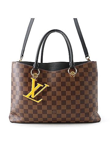Louis Vuitton Louis Vuitton Damier Ebene LV Riverside N40050 handbag LOUIS VUITTON 2-way shoulder bag (view 1)
