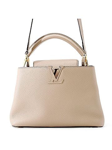 Louis Vuitton Louis Vuitton Capucines BB handbag, Taurillon leather, M94634. This handbag is a 2-way shoulder bag. It's made of leather and suitable for women. (view 1)