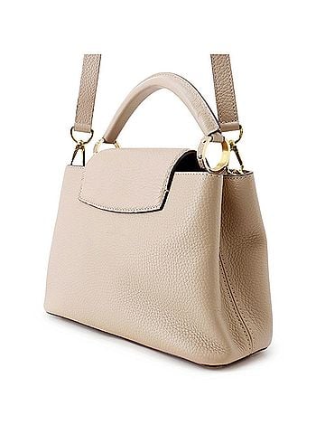 Louis Vuitton Louis Vuitton Capucines BB handbag, Taurillon leather, M94634. This handbag is a 2-way shoulder bag. It's made of leather and suitable for women. (view 2)