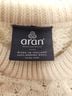 Aran 100% Wool Solid Ivory Wool Pullover Sweater Size XL - photo 5