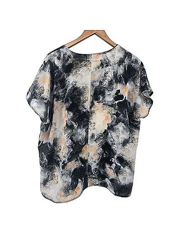 Lafayette 148 New York Short Sleeve T-Shirt (view 2)