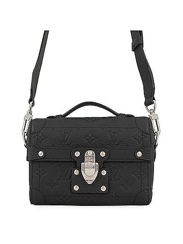 Louis Vuitton Louis Vuitton Shoulder Bag, Taurillon Monogram, Soul Trunk M13871, LOUIS VUITTON, Men's, Black, Handbag, Vuitton, VUITTON (view 1)