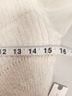 Anthropologie 46% Cotton 41% Acrylic 13% Polyamide 100% Viscose Solid White Pullover Sweater Size M - photo 5