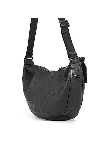 Louis Vuitton Louis Vuitton Monogram Shadow Hobo Hammock Bag M12850 Shoulder Bag, Men's Handbag, Black, Handbag for Men, LOUIS VUITTON (view 2)