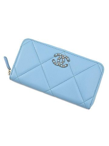 Chanel Chanel Long Wallet 19 Coco Mark Lambskin AP1063 CHANEL WALLET (view 1)