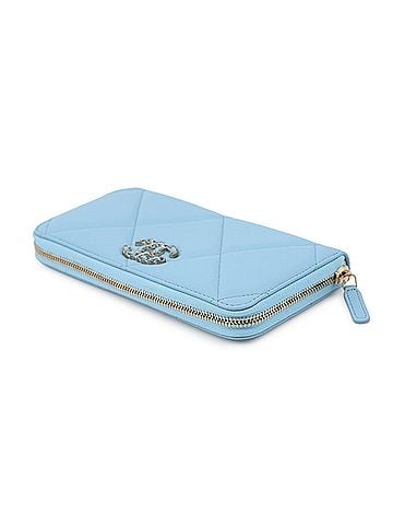 Chanel Chanel Long Wallet 19 Coco Mark Lambskin AP1063 CHANEL WALLET (view 2)