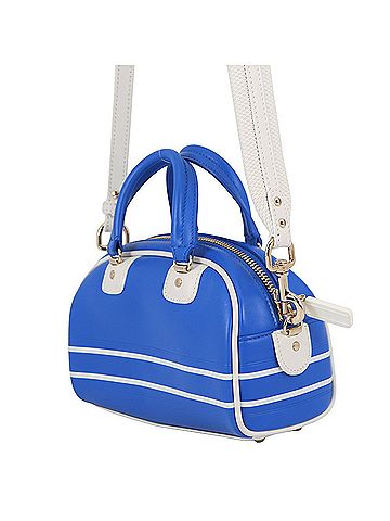 Christian Dior Christian Dior Vibe Micro Bowling Bag Leather Handbag (2-way) (view 2)