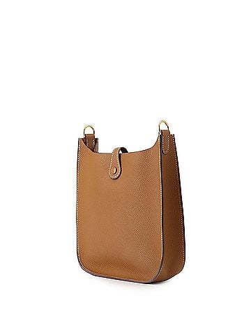 Hermès Hermes Evelyne TPM Shoulder Bag, Sellier, Gold, Epsom Leather, K Stamp, HERMES, Handbag, Women's, HERMES (view 2)