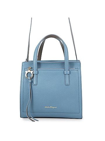 Salvatore Ferragamo Salvatore Ferragamo Gancini Amy Leather Handbag 21F478 2-way for Women (view 1)