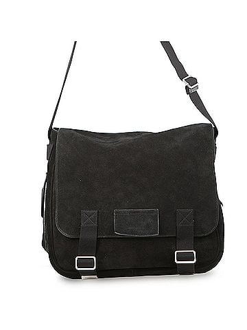 Yves Saint Laurent Yves Saint Laurent Saint Laurent Paris Shoulder Bag Handbag Suede 685586 SAINT LAURENT PARIS Black (view 1)