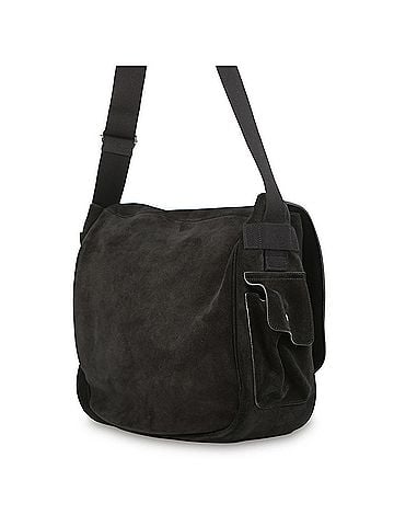 Yves Saint Laurent Yves Saint Laurent Saint Laurent Paris Shoulder Bag Handbag Suede 685586 SAINT LAURENT PARIS Black (view 2)